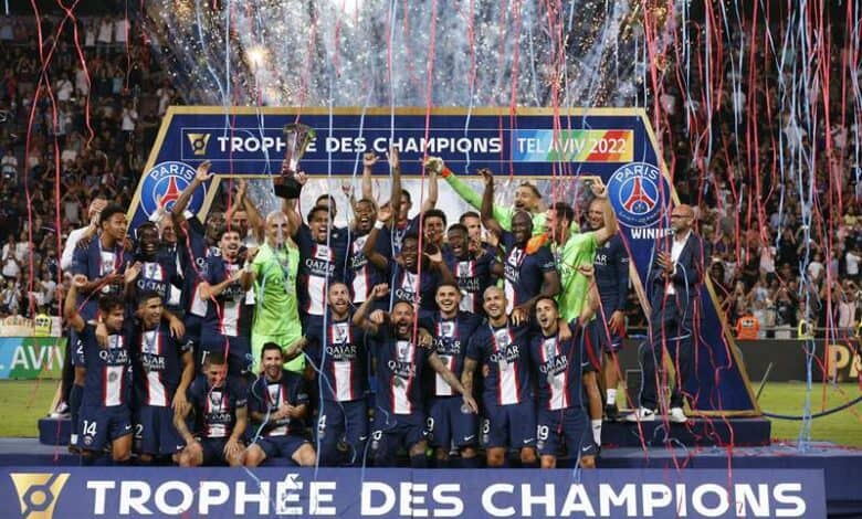 باريس يفوز بكأس الأبطال الفرنسي