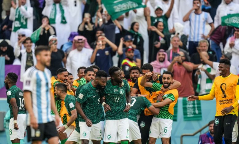 حقق المنتخب السعودي فوزا تاريخيا