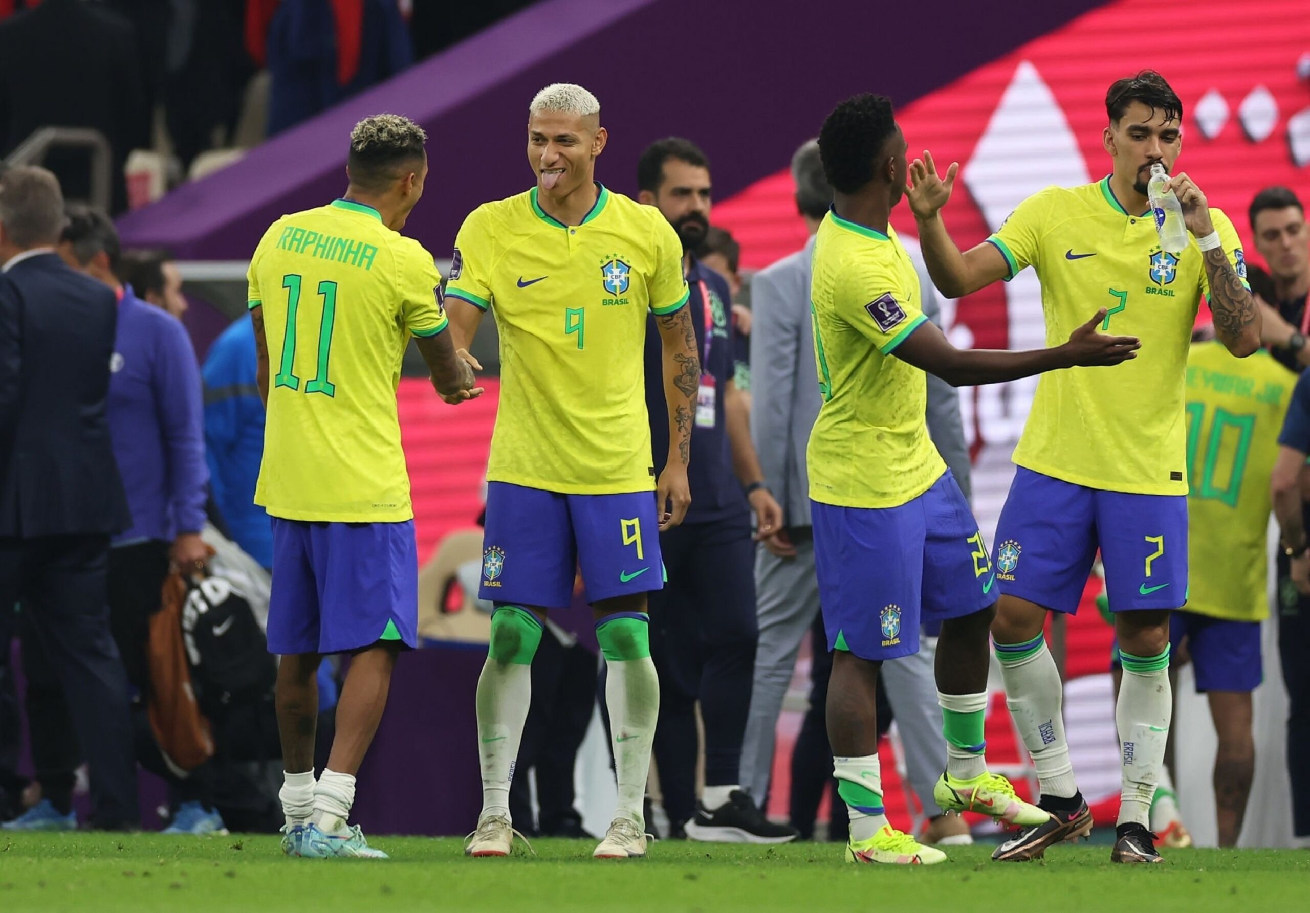اختتمت البرازيل الفوز