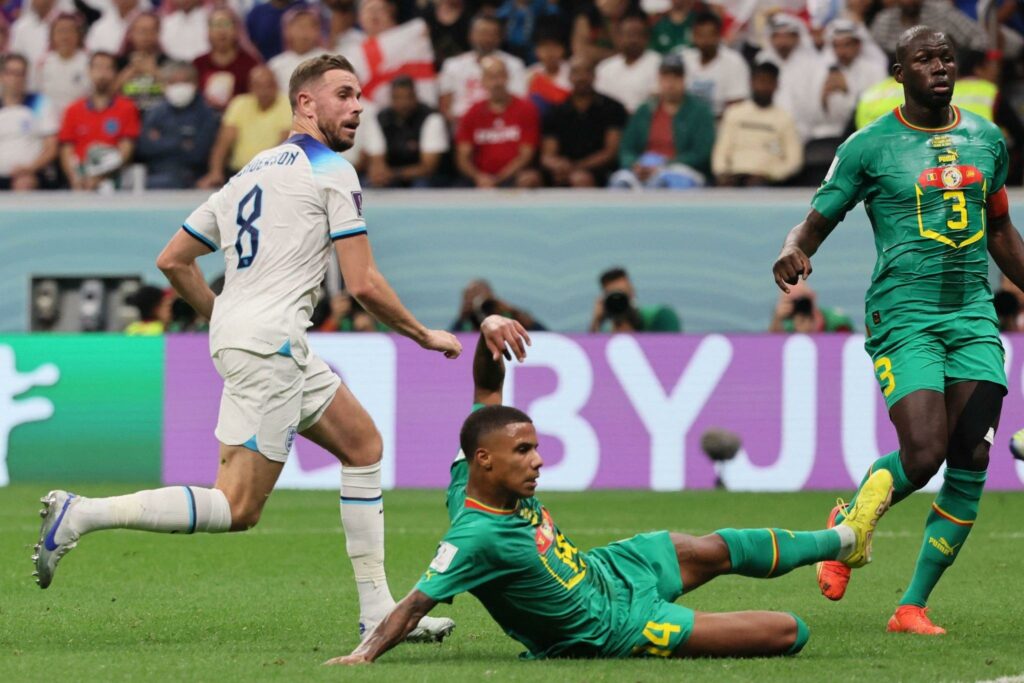 فشلت السنغال في مجابهة إنجلترا