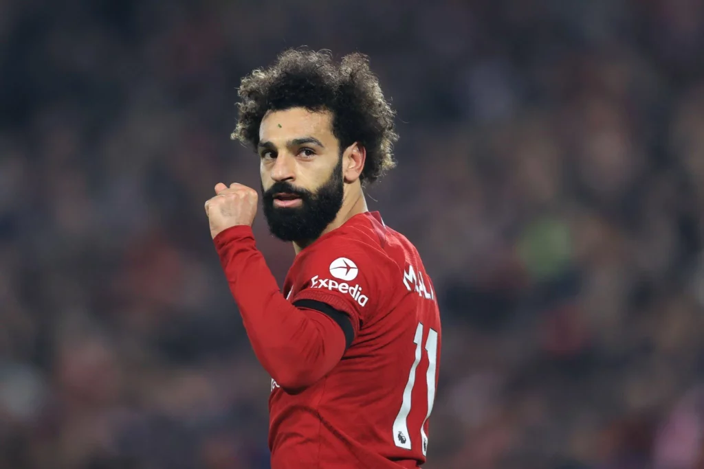 سجل محمد صلاح بعد جفاف لثماني مباريات