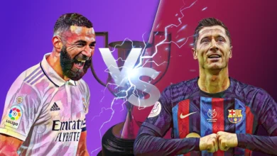 تشكيلة الفريقين الرسمية في كأس الملك