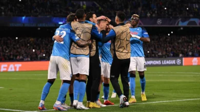 نابولي يعبر إلى ربع نهائي دوري أبطال أوروبا للمرة الأولى في تاريخه