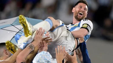 احتفلت الأرجنتين وليونيل ميسي بفوزهما بكأس العالم في أعقاب فوز الليلة الماضية 2-0 على بنما
