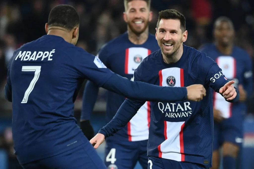 سجل ميسي 19 هدفا في موسمين في الدوري الفرنسي