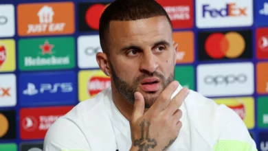 كان كايل ووكر يتحدث في مؤتمر صحفي