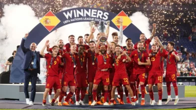 حققت إسبانيا لقب دوري الأمم الأوروبية 2023