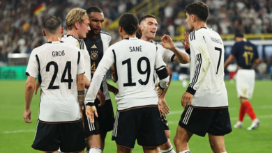 ألمانيا تفوز على فرنسا بأهداف ليروي ساني وتوماس مولر