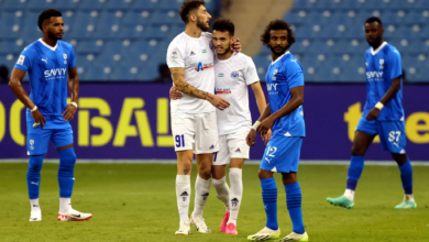 نافباخور يفرض التعادل على الهلال في الرياض