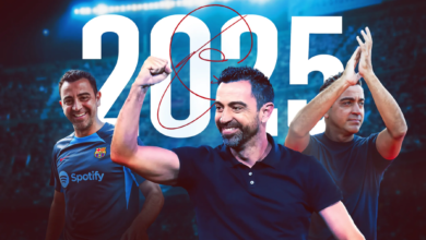 تشافي سيبقى في برشلونة حتى 2025