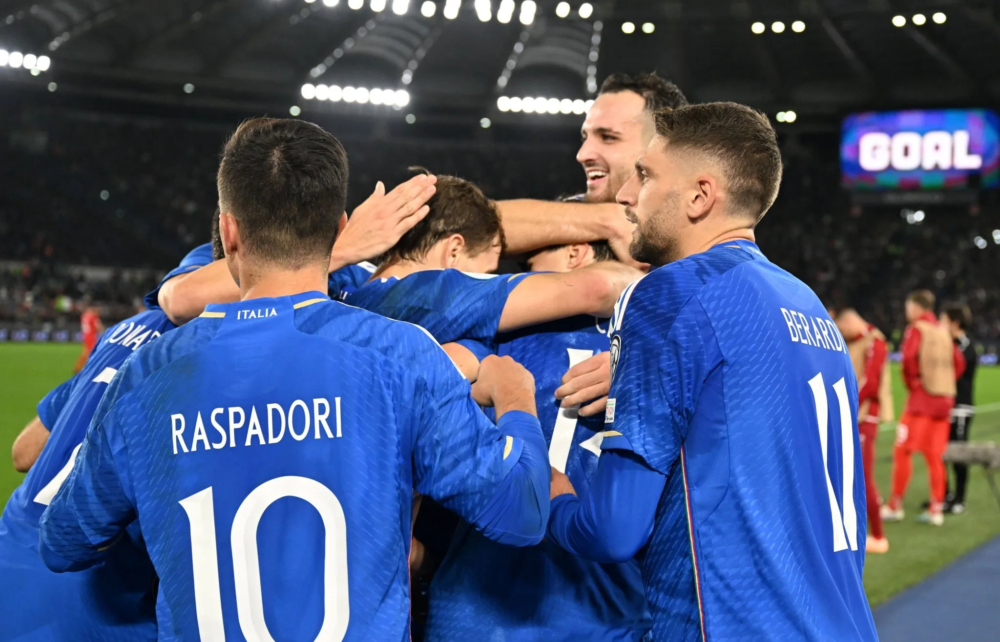 إيطاليا تضرب مقدونيا الشمالية بخمسة أهداف على ملعب الأولمبيكو